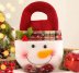 Apple Tote With Christmas Decorations