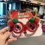 Creative Glasses Frames And Props For Christmas Party Decorations