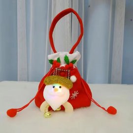 Christmas Gift Bag Apple Bag Christmas Eve Candy Bag Small Gift Tote Bag