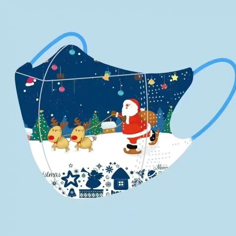 Christmas Masks For Children Aged 3-12