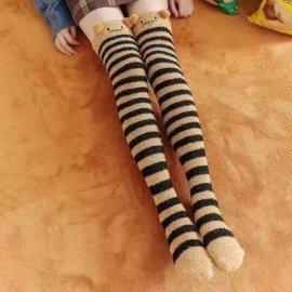 Christmas Tube Thickened Warm Over The Knee Socks