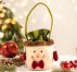 Apple Tote With Christmas Decorations